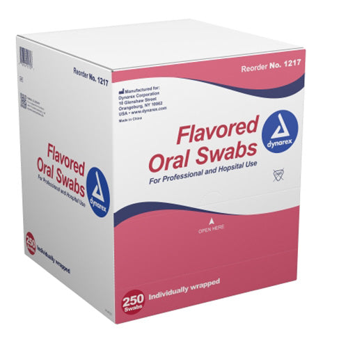 Flavored Oral Swabsticks 250 swabsticks/box freeshipping - Evergreen International Group (EIGShop)