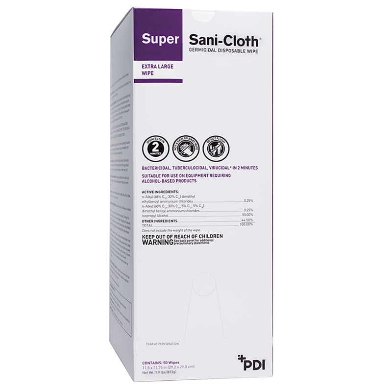 Sani-Cloth Super Germicidal Disposable Wipes PDI Lg Canister 160 Cloths freeshipping - Evergreen International Group (EIGShop)