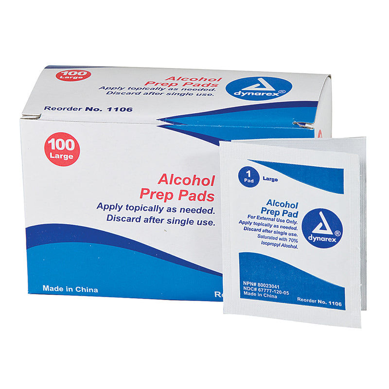 Alcohol Prep Pad 100 pads/box freeshipping - Evergreen International Group (EIGShop)