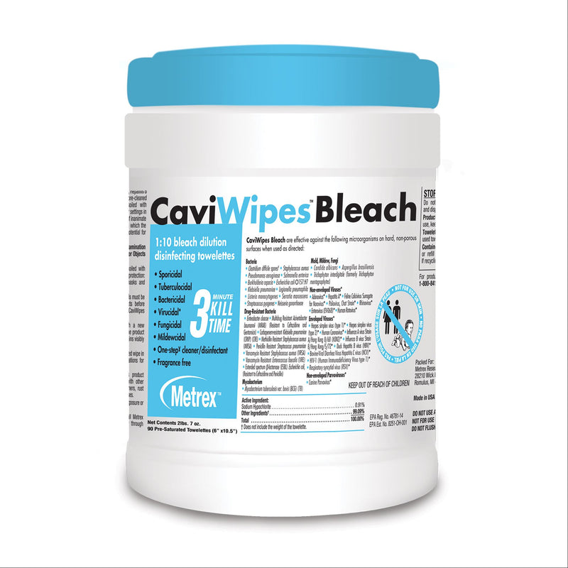 Caviwipes Bleach Wipes 12 tubs/case (30420) freeshipping - Evergreen International Group (EIGShop)