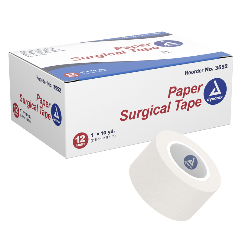 Surgical Tape Paper (1" x 10 yards) 12 rolls/box freeshipping - Evergreen International Group (EIGShop)