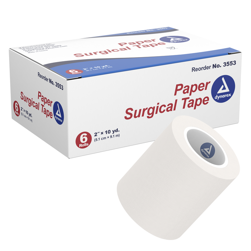 Surgical Tape Paper (2" x 10 yard) 6 rolls/box freeshipping - Evergreen International Group (EIGShop)