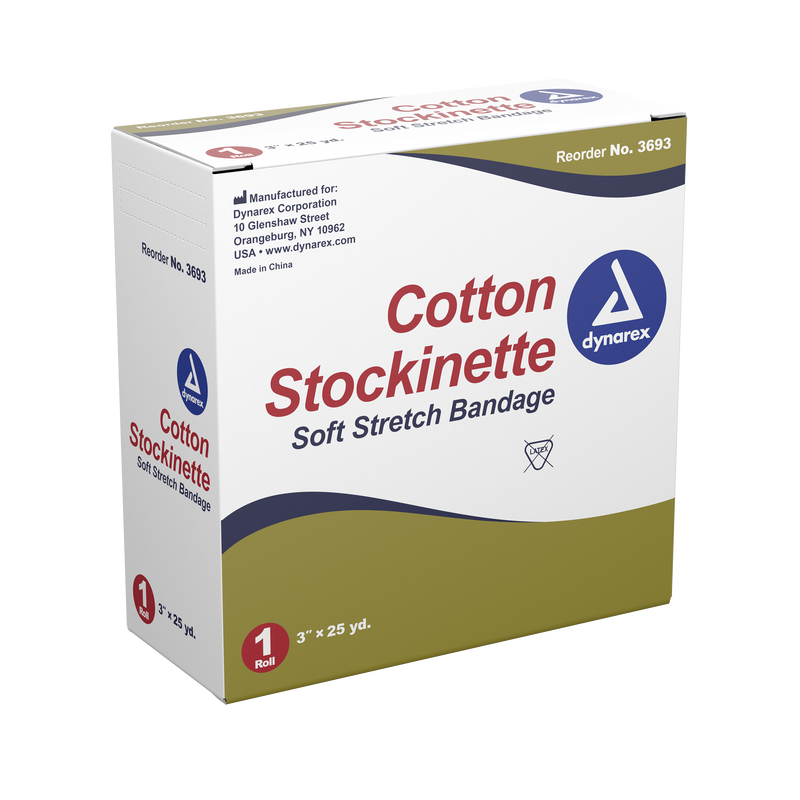 Cotton Stockinette (3" x 25 yards) 1 roll/box freeshipping - Evergreen International Group (EIGShop)
