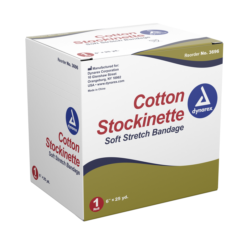 Cotton Stockinette (6" x 25 yards) 1 roll/box freeshipping - Evergreen International Group (EIGShop)