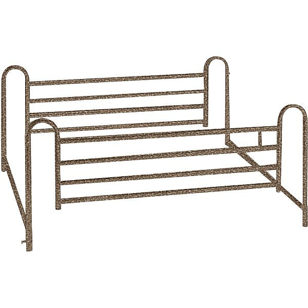 Bed Rails Full Length Clamps Style freeshipping - Evergreen International Group (EIGShop)