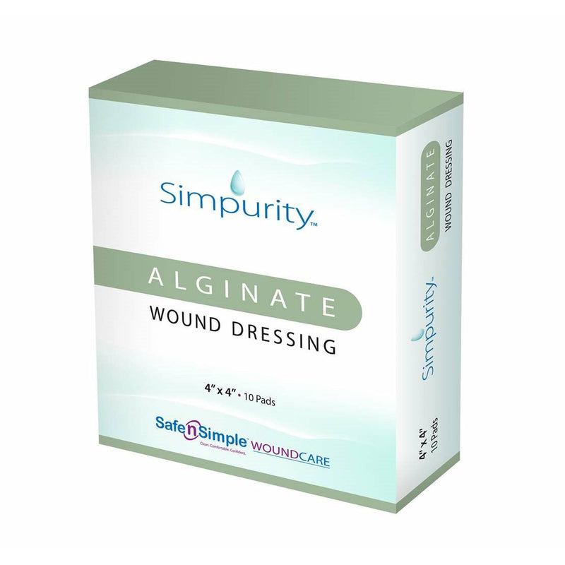 Alginate 4" x 4" 10 pads/box (SNS50704) freeshipping - Evergreen International Group (EIGShop)