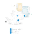 Standard Breathable Diaper, Medium, 96/cs freeshipping - Evergreen International Group (EIGShop)